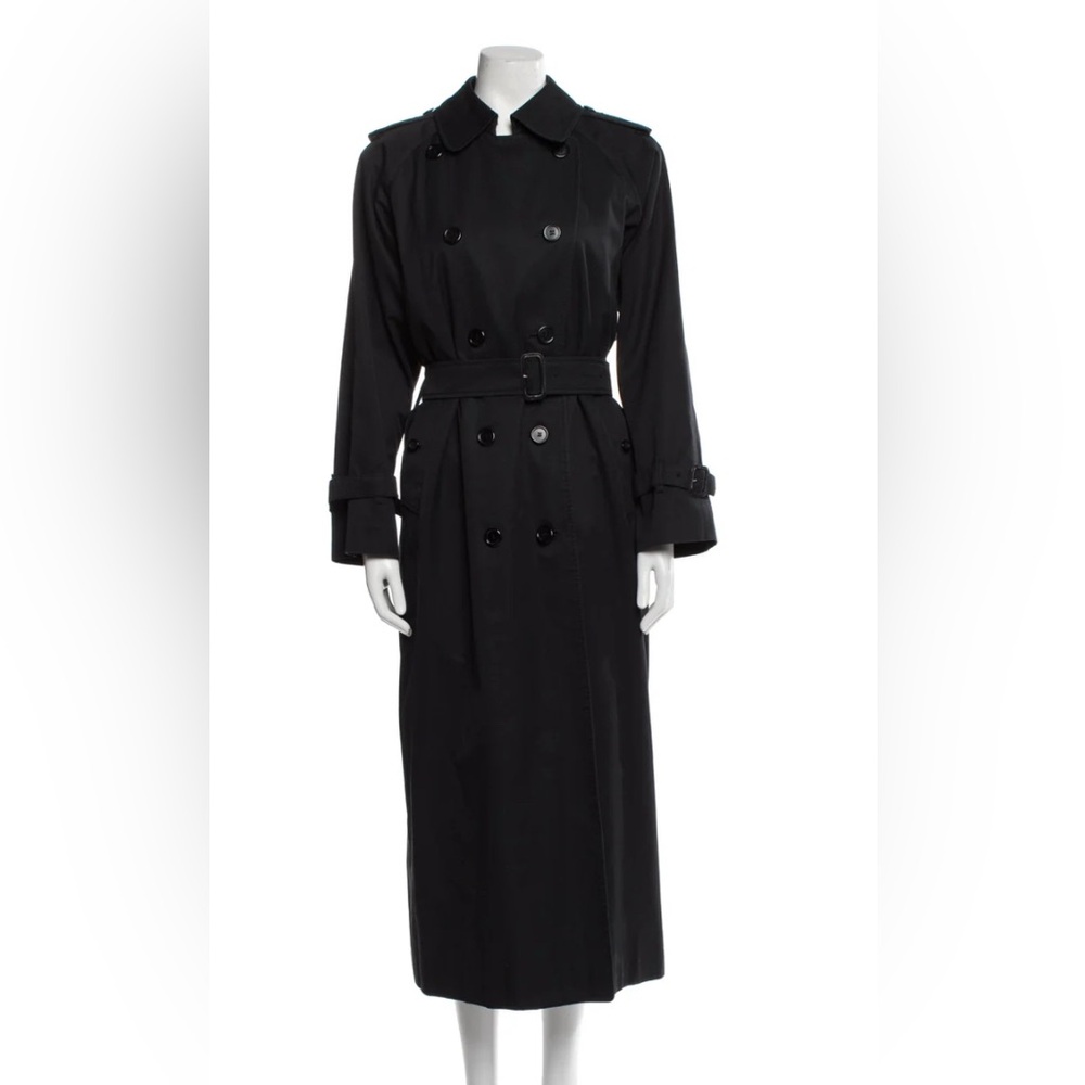 BURBERRY'S NOVA CHECK LINED WITH REMOVABLE PLAID WOOL LINER CLASSIC TRENCH COAT